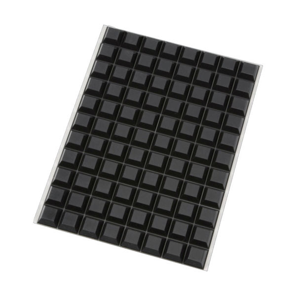 スリーエム ジャパン 3M 防振材 バンポン SJ5023 黒 88個入り R BLA 1シート(88個) 332-0774（直送品）