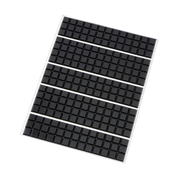 スリーエム ジャパン 3M 防振材 バンポン SJ5008 黒 221個入り R BLA 1シート(221個) 332-0758（直送品）