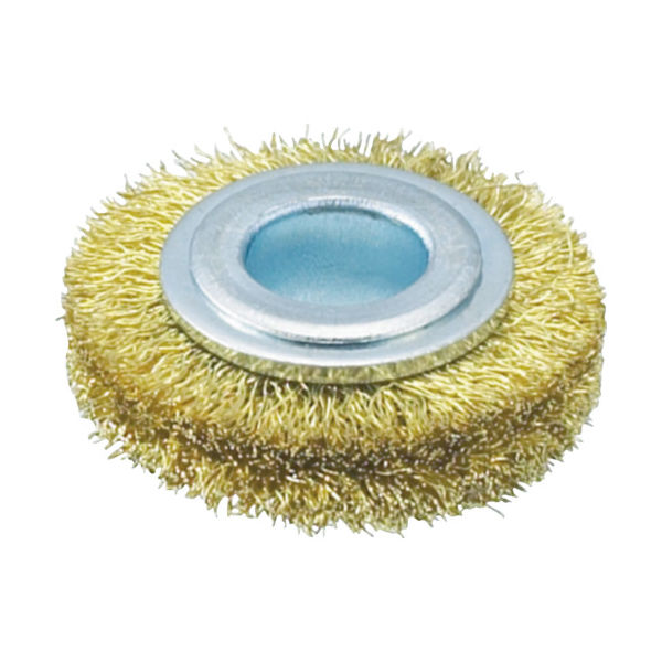 トラスコ中山 TRUSCO ホイルブラシ 32X10mm穴 真鍮線 線径0.15 TB-6304 1個 329-1243（直送品）