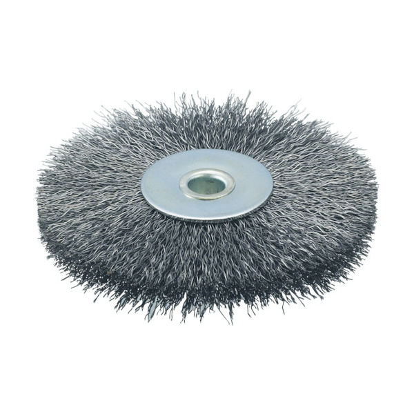 トラスコ中山 TRUSCO ホイルブラシ 100X10mm穴 鋼線 線径0.3 TB-6352 1個 329-1359（直送品）