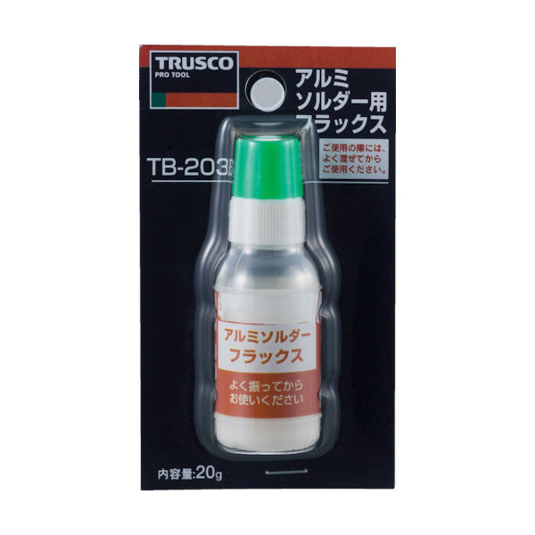 トラスコ中山 TRUSCO アルミソルダー用フラックス 20g TRZ-203 1個 329-1545（直送品）