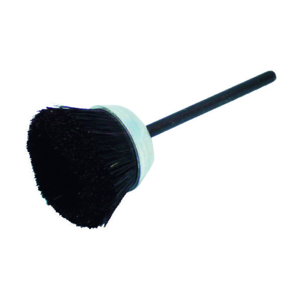 バーテック ワイラーミニチュアカップブラシ黒馬毛 MCー16 P5 12650300 1袋(5本) 353-1112（直送品）