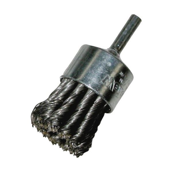 バーテック ノット型(ヒネリ)軸付きエンドブラシ MEBBー41A 30X6 SW0.35 3754400 1個 353-1244（直送品）