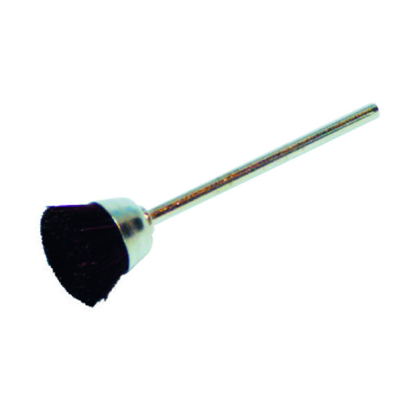 バーテック ワイラーミニチュアカップブラシ黒馬毛 MCー8 P5 12609100 1袋(5本) 353-1058（直送品）