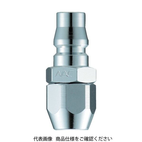 長堀工業 ナック クイックカップリング AL20型 鋼鉄製 ウレタンホース取付用プラグ 8.0×12.0 CAL23PA 1個 364-2721（直送品）