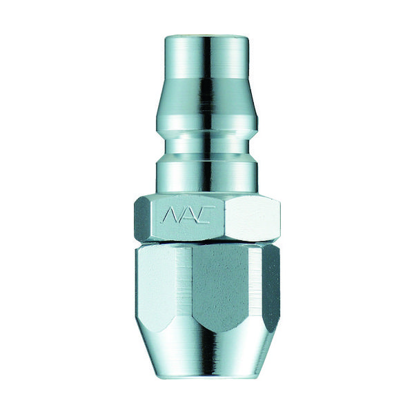 長堀工業 ナック クイックカップリング AL20型 鋼鉄製 ウレタンホース取付用プラグ 6.5×10.0 CAL22PB 1個（直送品）