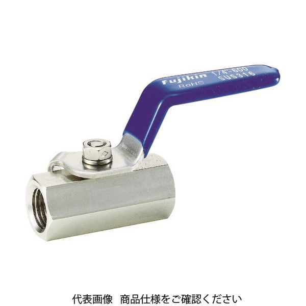 フジキン Fujikin ステンレス鋼製3.92MPaミニボール弁15A(1/2) UBV-14D-R 1個 365-5423（直送品）