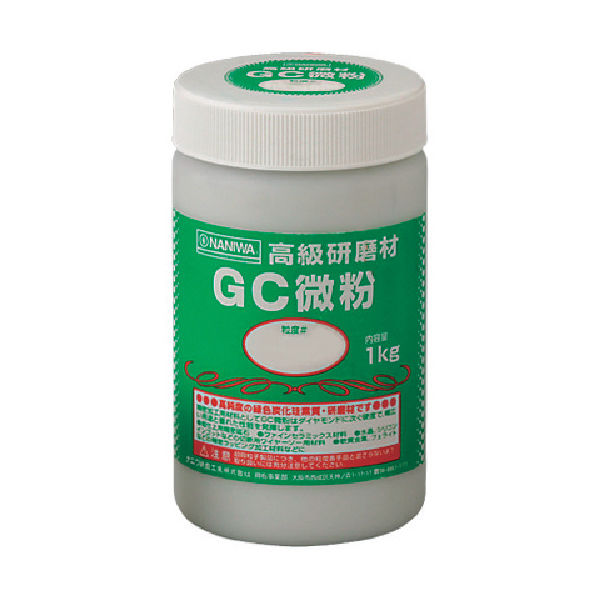 ナニワ研磨工業 ナニワ 研磨材 GC微粉1kg #600 RD-3106 1個 334-9233（直送品）