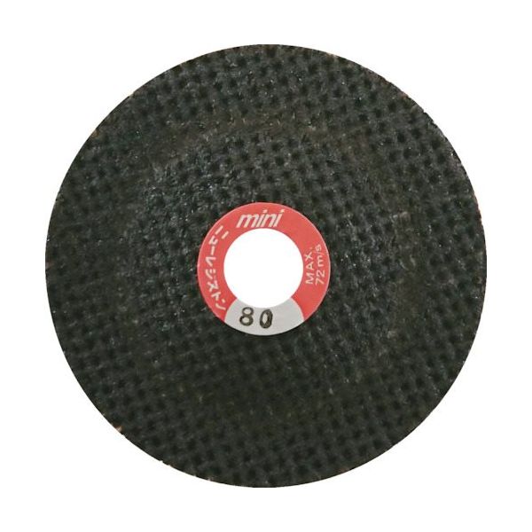 NRS 小径網目状研磨用ディスク ミニサンドホイル 58×4×9.53 #80 MSW584-80 1セット(25個:1個×25枚)（直送品）