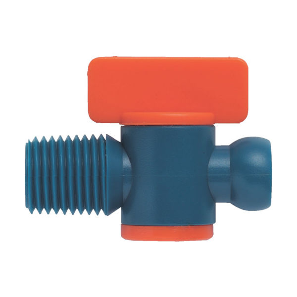 トラスコ中山 TRUSCO クーラントライナー おねじタイプバルブ サイズ1/4 (1個入) P-CL-2B02 1袋(1個)（直送品）