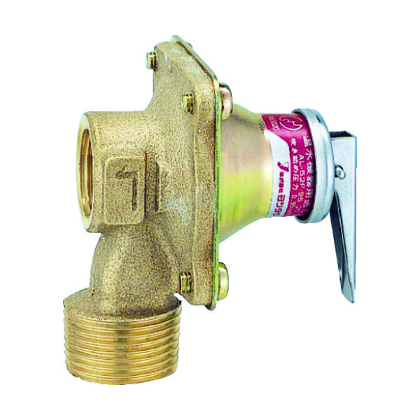 ヨシタケ 温水器用逃し弁 20A AL-52F-95-20A 1台(1個) 382-1188（直送品）