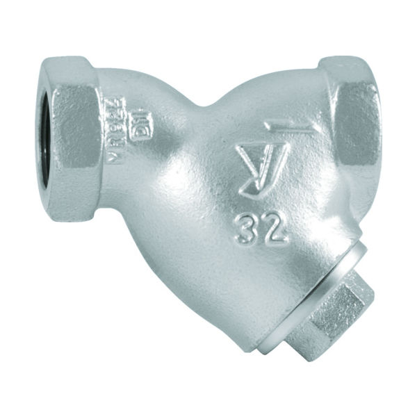 ヨシタケ Y形ストレーナ(80メ) 32A SY-5-80M-32A 1台 382-5418（直送品）