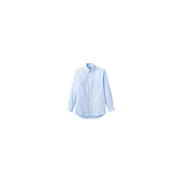 FACE MIX（フェイスミックス） ユニセックス 小さいサイズ 長袖シャツ ブルー SS FB4508U（直送品）