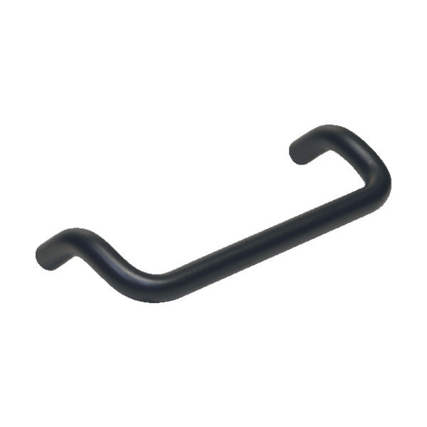 イマオコーポレーション Rohde ラウンドアルミハンドル 120×45 ブラック RD3-120B 1個 108-6596（直送品）