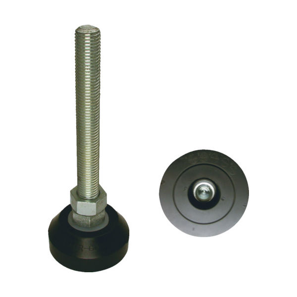 大野ゴム工業 大野ゴム 防振脚座オーレッグレベルアジャスターABR60ー20ー150 ABR60-20-150 1個 292-8507（直送品）