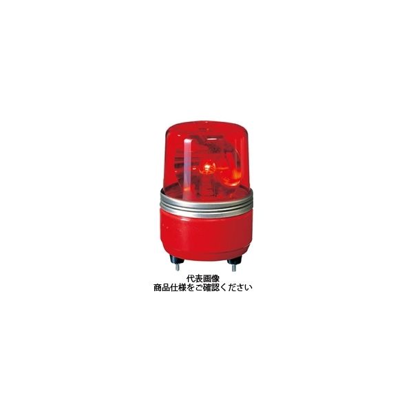 パトライト（PATLITE） パトライト SKH-EA型 小型回転灯 Φ100 色:赤 SKH-200EA-R 1個 100-4719（直送品）