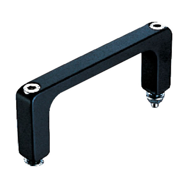 イマオコーポレーション Rohde スクゥエアアルミハンドル 88×40 ブラック SQ2-88B 1個 108-6171（直送品）