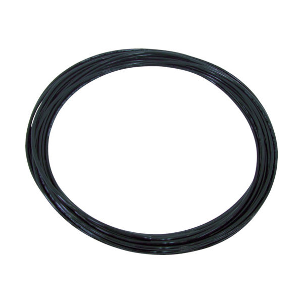 千代田通商 チヨダ TPタッチチューブ 6mmX20m 黒 TP-6X4.0-20 BK 1巻 158-9407（直送品）