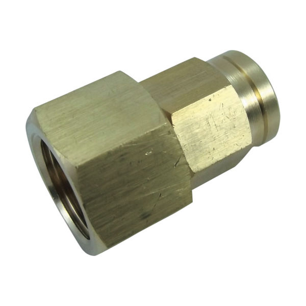 千代田通商 チヨダ ホースソケット 10mm・Rc3/8 H6.5-3F 1個 148-4435（直送品）