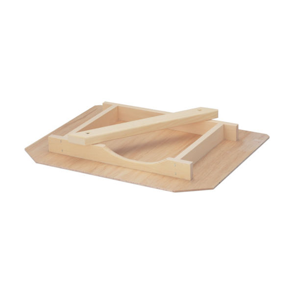 ナルセ商工 カネ三 木製鏝板 KTE-L 1個 249-5007（直送品）
