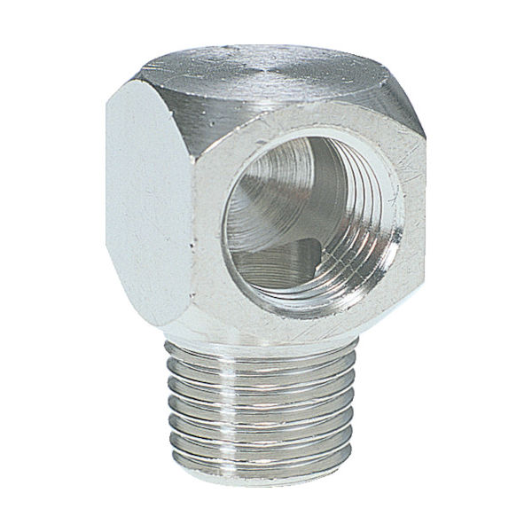 千代田通商 チヨダ 配管継手 PTエルボSUS Rc1/4・R1/4 PLS-2F-2M 1個 293-8961（直送品）