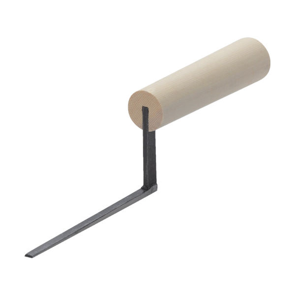 ナルセ商工 カネ三 本焼平目地鏝 コテ幅12.0mm コテ長さ120mm HRM-12 1丁 249-4949（直送品）