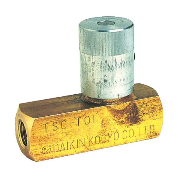 小形絞り弁（チェック弁内蔵タイプ）