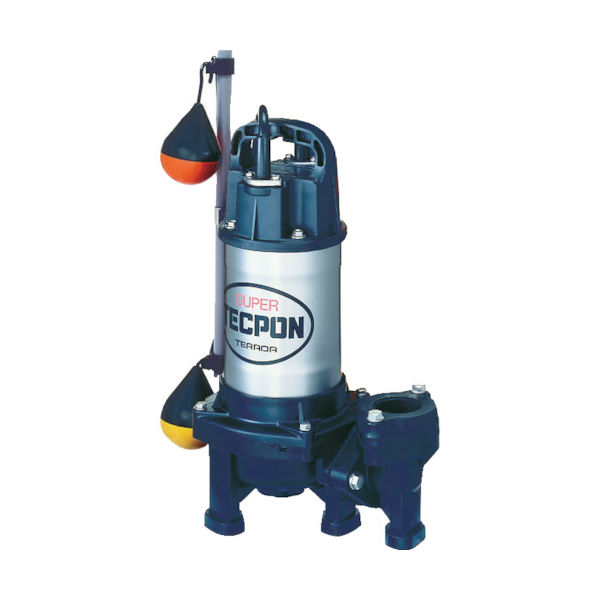 寺田ポンプ製作所 寺田 汚物混入水用水中ポンプ 自動 0.4kw 全揚程8m 50Hz PXA-400T 1台 227-3764（直送品）