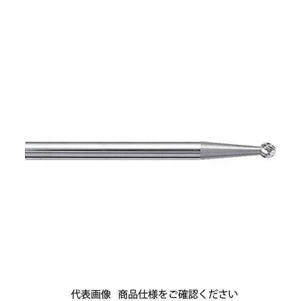 スーパー スーパー超硬バー オール超硬タイプ 球型(シングルカット)刃径:2.5mm 刃長:2.3mm 軸径:3.0mm SB8A01S（直送品）