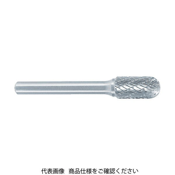 スーパーツール スーパー スーパー超硬バー シャンク径6mm(先丸円筒型)ダブルカット(刃径:6.0) SB2C04 1本(1個) 281-8353（直送品）