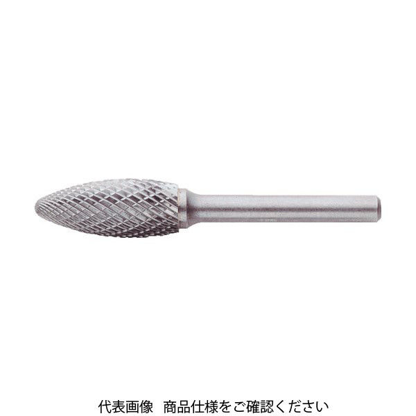 ムラキ MRA 超硬バー Cシリーズ 形状:楕円(クロスカット) 刃長41mm CB51C104 1本 144-8625（直送品）