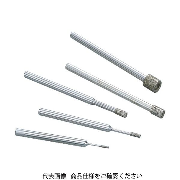 ナカニシ 内研用極小径電着ダイヤモンド・ シャンク径φ3 刃径2.0mm 12055 1本 297-8156（直送品）