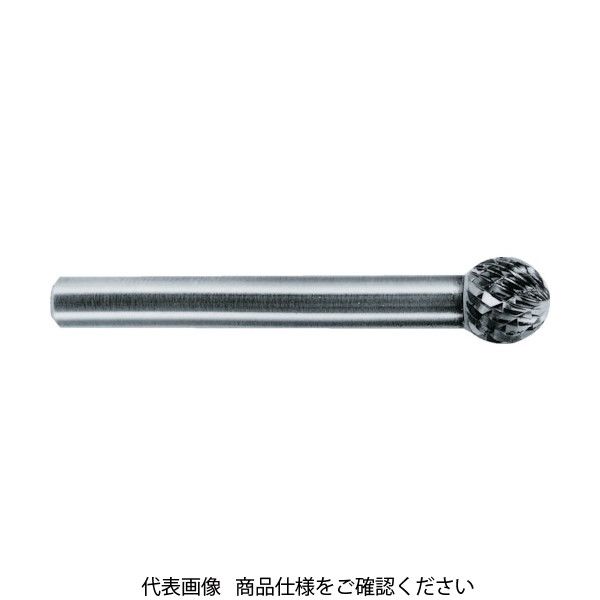 スーパーツール スーパー スーパー超硬バー シャンク径6mm(球型)シングルカット(刃径:6.0) SB8C03S 1本 321-7892（直送品）