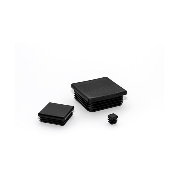 SDC田中 SDC 樹脂キャップ プロテクトパーツ「四角パイプインサート」 (1袋(PK)=100個入) PI11743 1袋(100個)（直送品）