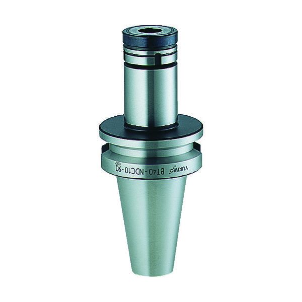 ユキワ精工 ユキワ ニュードリルミルチャック 把握径0.5~10mm 首下長90mm BT40-NDC10-90 1個 208-5895（直送品）