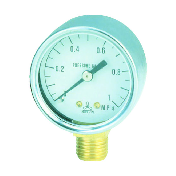 日本精器 圧力計40mm1/4 BN-PG40A-10K 1個 103-6238（直送品）