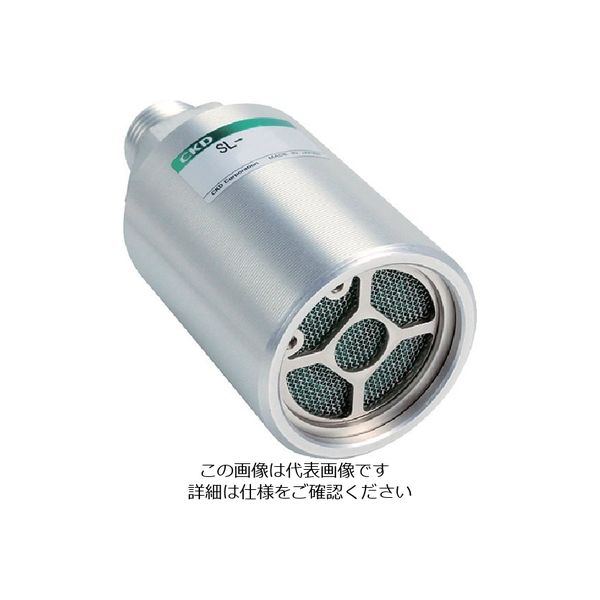 CKD サイレンサ金属ボディタイプ SL-25A 1個 112-3653（直送品）