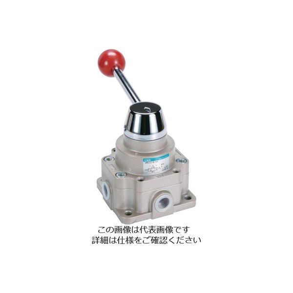 CKD 手動切換弁 HSVC2-10-4H 1台(1個) 112-4803（直送品） - アスクル