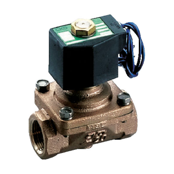 CKD パイロットキック式2ポート電磁弁(マルチレックスバルブ)100[[MM2]]/有効断面積 ADK11-15A-02C-AC200V 1台（直送品）