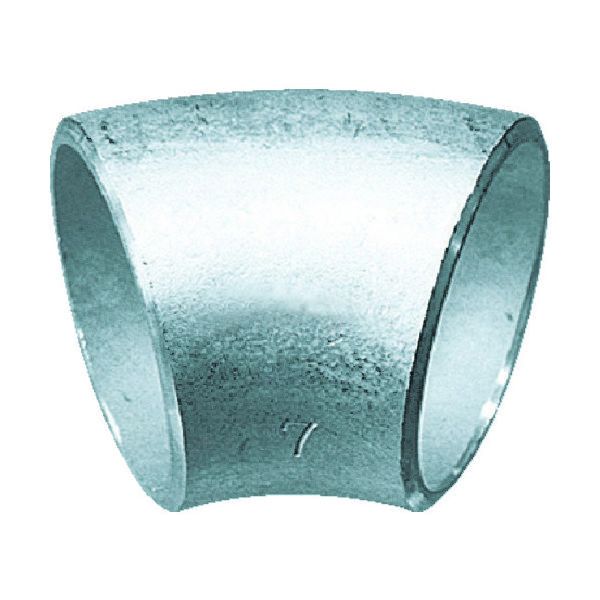 ベンカン機工 S45L10Sステンレス鋼製エルボロング45°15A S45L-10S-15A 1個 160-3787（直送品）