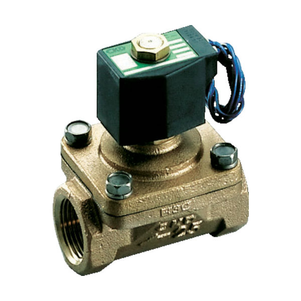 CKD パイロット式2ポート電磁弁(マルチレックスバルブ)162[[MM2]]/有効断面積 AP11-20A-C4A-AC100V 1台（直送品）