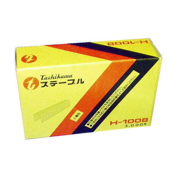 立川ピン製作所 タチカワ ステープル H-1008 1箱(3000本) 253-5548（直送品）