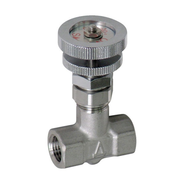 アソー ASOH ニードルバルブ チッコローα 内×内ネジ型 PT1/8 SW-1011 1個 295-0651（直送品）