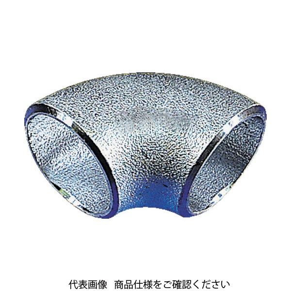 ベンカン機工 G90SSGP白鋼管製エルボショート90°40A G90S-SGP-40A 1個 160-1261（直送品）