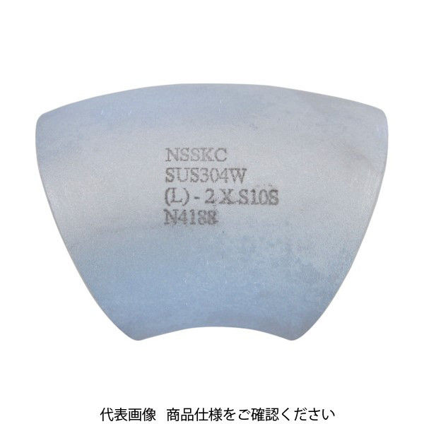 ベンカン機工 S45L10Sステンレス鋼製エルボロング45°25A S45L-10S-25A 1個 160-3825（直送品）