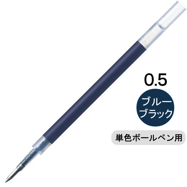 ボールペン替芯　サラサ単色用　JF-0.5mm芯　ブルーブラック　紺　ゲルインク　10本　RJF5-FB　ゼブラ