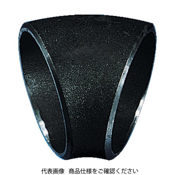 ベンカン機工 BENKAN 45SSGP鋼管製エルボショート45°80A 45S-SGP-80A 1個 159-8333（直送品）