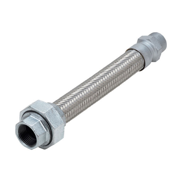 NFK ユニオン・ニップル式フレキシブルホース 継手FCMB 15A×300L NK-1900/FCMB-15A-300L 1本（直送品）