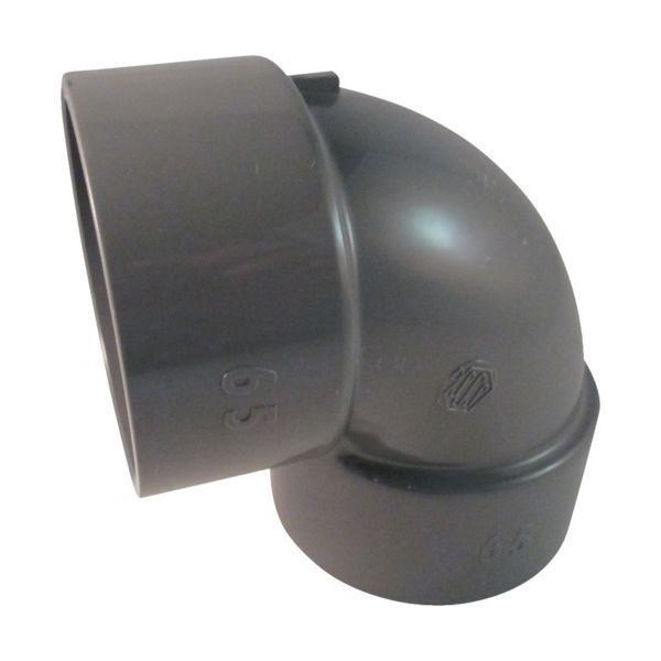 積水化学工業 エスロン DV継手(90°エルボ)DL65 DDL65 1個 254-4369（直送品）