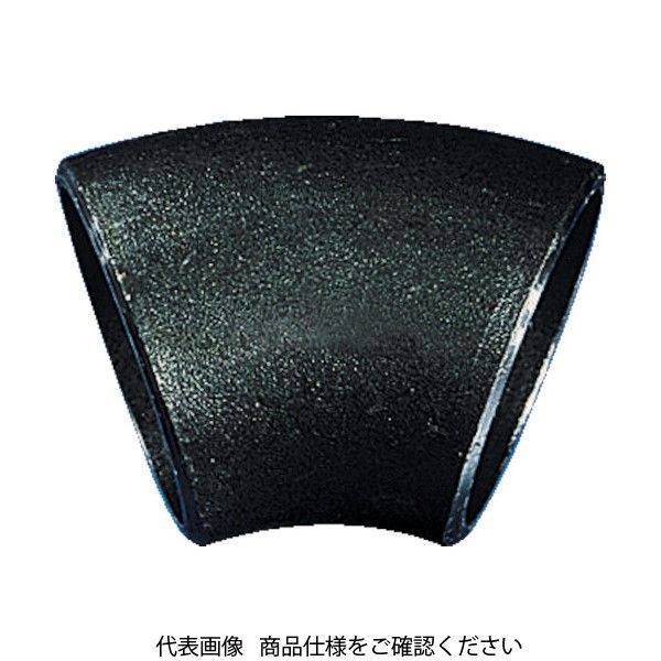 ベンカン機工 BENKAN 45LSGP鋼管製エルボロング45°40A 45L-SGP-40A 1個 161-2689（直送品）
